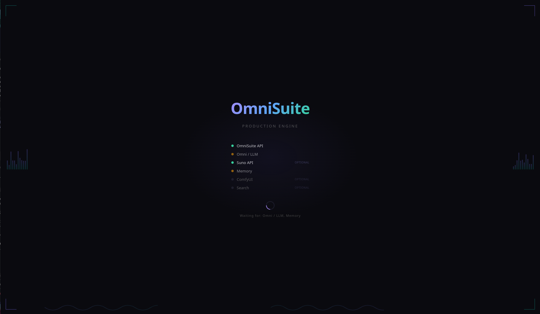 OmniSuite Launch Screen